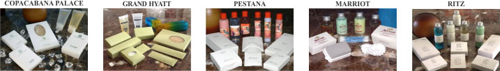 amenities para hotelaria